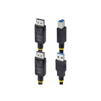 StarTech.com 6ft (1.8m) DisplayPort and USB 5Gbps KVM Cable - Tastatur- / Video- / Maus- (KVM-)