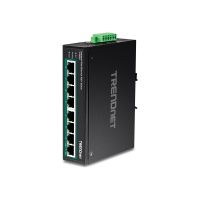 TRENDnet TI-PE80 - Industrial - Switch - 8 x 10/100 (PoE+)