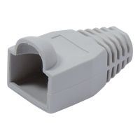 VALUE Netzwerkkabel-Knickschutz - Grau (Packung mit 10)