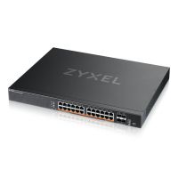 ZyXEL XMG2230-28HP, Managed, L2/L3, 2.5G Ethernet (100/1000/2500), Power over Ethernet (PoE), Rack-Einbau, 1U