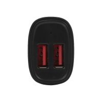 StarTech.com Dual Port USB KFZ Ladegerät - 24W/4.8 - Weiß - 2 Port USB Autoladegerät - Auto-Netzteil - 24 Watt - 4.8 A - 2 Ausgabeanschlussstellen (USB)