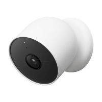 Google Nest Cam - Netzwerk-Überwachungskamera - Innenbereich, Außenbereich - wetterfest - Farbe (Tag&Nacht)
