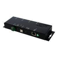 Exsys EX-6002PoE - Geräteserver - 4 Anschlüsse