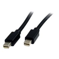 StarTech.com 2 m Mini DisplayPort Kabel - 4K x 2K Ultra HD Video - Mini DP 1.2(Stecker) auf Mini DP(Stecker) Monitor Kabel - mDP Kabel kann mit Thunderbolt 2 Ports arbeiten - M/M (MDISP2M)