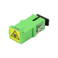 Synergy 21 S215677, SC/APC, Unbeschichtet, Grün, Einzelmodus, Polyvinylchlorid (PVC), Keramik