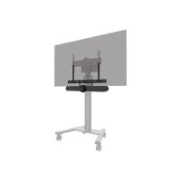 Neomounts AV30-500BL - Befestigungskit (Montageklammer) - für Video-Leiste - Universal - Schwarz - Bildschirmgröße: 109.2-279.4 cm (43"-110")