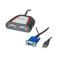 VALUE Portable VGA Video Splitter - Video-Verteiler