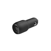 Belkin BoostCharge Dual Charger - Auto-Netzteil - 24 Watt - 4.8 A - 2 Ausgabeanschlussstellen (USB)