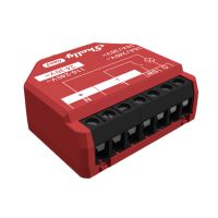 Shelly 1PM Gen3, Intelligenter Schalter, Kabellos, Kunststoff, 30 m, 50 m, Rot