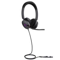 Yealink UH48 Dual UC USB-C/A Headset, Kabelgebunden, 20 - 20000 Hz, Anrufe/Musik, 169 g, Kopfhörer, Schwarz