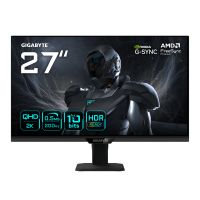 Gigabyte G27Q20T 27” QHD Gaming-Monitor - 2560 x 1440, 200Hz, 0.5ms, G-Sync-kompatibel, FreeSync Premium, HDR10, HDMI 2.0, DisplayPort 1.4, 68,6 cm (27"), 2560 x 1440 Pixel, Quad HD, LED, 0,5 ms, Schwarz