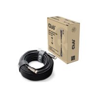 Club 3D Ultra High Speed - HDMI-Kabel - HDMI männlich zu HDMI männlich - 50 m - Geschützter Hybridkupfer/Faseroptik - Schwarz - Active Optical Cable (AOC)