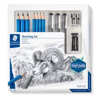 STAEDTLER 100, Multi, Blau, Grau, 7 Stück(e)