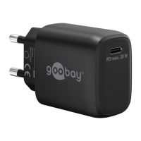 Goobay Netzteil - PD, GaN, USB-C - Wechselstrom 100-240 V