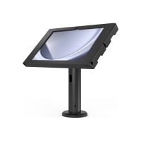 Compulocks Befestigungskit (Gehäuse, Aufstellung) - freiliegende Front-/Rückkamera und Sensoren - für Tablett - Erhöhung - verriegelbar - Metallrahmen - Schwarz - Bildschirmgröße: 27.94 cm (11")