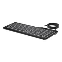 HP 400 - Tastatur - Multi-Device, kompakt, 2-Zonen-Layout, geringer Tastenhub, 12 programmierbare Tasten