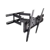 Techly MOTION LED400 - Befestigungskit (Wandmontage, Doppelarm) - für Flachbildschirm - Schwarz - Bildschirmgröße: 58.4-139.7 cm (23"-55")