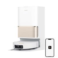 Dreame L50 Pro Ultra, Staubbeutel, Weiß, Rund, White, Staubbeutel, Gummi