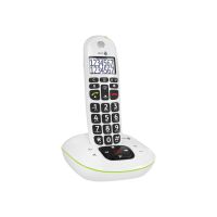 Doro PhoneEasy 115 - Schnurlostelefon - Anrufbeantworter mit Rufnummernanzeige/Anklopffunktion