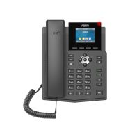 Fanvil X3S PRO, IP-Telefon, Schwarz, Kabelgebundenes Mobilteil, Tisch/Wand, Im Band, Außerhalb des Bandes, SIP-Info, 4 Zeilen