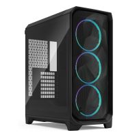 Fractal Design Meshify 3, PC, Schwarz, ATX, EATX, micro ATX, Mini-ITX, Stahl, Gehärtetes Glas, Gaming, Multi