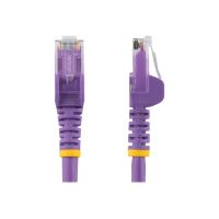 StarTech.com 3m CAT6 Ethernet Cable, 10 Gigabit Snagless RJ45 650MHz 100W PoE Patch Cord, CAT 6 10GbE UTP Network Cable w/Strain Relief, Purple, Wiring is UL Certified/TIA - Category 6 - 24AWG (N6PATC3MPL)