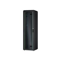 DIGITUS Professional Unique DN-19 36U-6/8-B-1 - Schrank Netzwerkschrank - Schwarz, RAL 9005 - 36U - 48.3 cm (19")