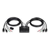 TRENDnet TK 220DPI - KVM-/Audio-Switch - 2 x KVM/Audio