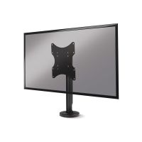 Lindy Befestigungskit - fest - für LCD-TV / gekrümmter LCD-TV - Stahl - Schwarz - Bildschirmgröße: 58.4-109.2 cm (23"-43")