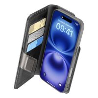 Cellularline 8018080482649, Folio, Apple, iPhone 16, 15,5 cm (6.1"), Schwarz