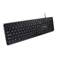 V7 Pro - Tastatur - USB - QWERTY - USA - Schwarz