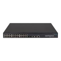 HPE FlexNetwork 5140 24G PoE+ 2SFP+ 2XGT EI - Switch - L3 - Smart - 24 x 10/100/1000 (PoE+)