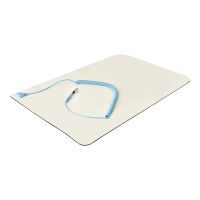 StarTech.com 11x18in Anti Static Mat, ESD Mat for Electronics Repair, Anti Static Desk Mat w/Detachable Grounding Wire, ANSI/ESD S 4.1 Compliant, Flexible Thermoplastic Work Mat/Pad - Suitable for Tables (SM-ANTI-STATIC-MAT)