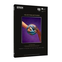 Epson Velvet Fine Art Paper, A3+, 260 g/m², 20 Blatt, Tintenstrahldrucker, A3+ (330x483 mm), 20 Blätter, 260 g/m², 0,96%, 345 mm