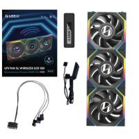 Lian Li UNI FAN SL Wireless LCD 120, Ventilator, 12 cm, Schwarz