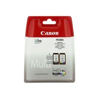 Canon PG-545 / CL-546 Multipack - 2er-Pack - 8 ml - Schwarz, Farbe (Cyan, Magenta, Gelb)