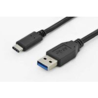 DIGITUS USB-C Anschlusskabel, USB-A - USB-C