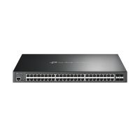 TP-LINK Omada SG3452XP, Managed, L2+, Gigabit Ethernet (10/100/1000), Power over Ethernet (PoE), Rack-Einbau, 1U