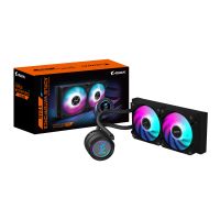 Gigabyte AORUS WATERFORCE II 240 - Prozessor-Flüssigkeitskühlsystem - Kühlergröße: 240 mm - (für: AM4, LGA1200, LGA1700, AM5, LGA115x Socket)