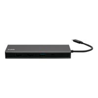 C2G USB C Docking Station - Dual Monitor Docking Station with 4K HDMI, USB, Ethernet, and AUX