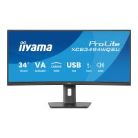 Iiyama ProLite XCB3494WQSU-B1 - LED-Monitor - gebogen - 86.4 cm (34")