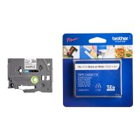 Brother TZe-231S - Schwarz auf Weiß - Rolle (1,2 cm x 4 m)