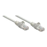 Intellinet Network Patch Cable, Cat6, 10m, Grey, CCA, U/UTP, PVC, RJ45, Gold Plated Contacts, Snagless, Booted, Lifetime Warranty, Polybag - Patch-Kabel - RJ-45 (M)