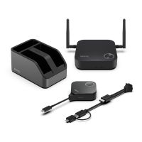 BenQ InstaShow WDC15, Desktop, Schwarz, Acrylnitril-Butadien-Styrol (ABS), Eisen, Polycarbonat (PC), CVSS 4.0, 3840 x 2160, 2160p