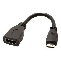 VALUE High Speed - HDMI-Kabel mit Ethernet - 19 pin mini HDMI Type C männlich zu HDMI weiblich