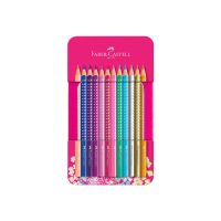 FABER-CASTELL SPARKLE - Farbstift - verschiedene Farben (Packung mit 12)