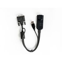 Vertiv Avocent MPUIQ-VMCDV, 0,3556 m, USB, USB, Schwarz, DVI, USB 2.0