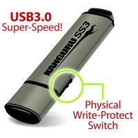 Kanguru Solutions Kanguru SS3 USB 3.0 with Write Protect Switch