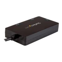 StarTech.com 4K USB C to HDMI, VGA & DVI Multi Port Video Display Adapter for Mac / Windows Laptop & Monitor (CDPVGDVHDBP)