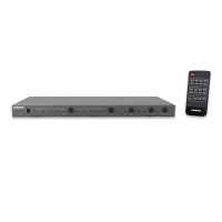 Marmitek Connect 642 Pro, AV-Matrix-Umschalter, 18 Gbit/s, 600 MHz, 3840 x 2160 Pixel, Schwarz, 100 - 240 V